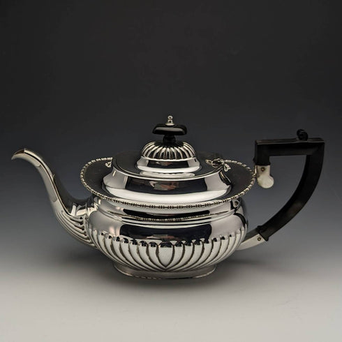 English Vintage Silver Plated Teapot Set of 4 CSC Ltd